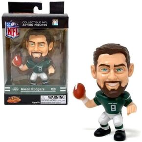 Party Animal Aaron Rodgers (New York Jets) NFL Big Shot Ballers 5" Figure