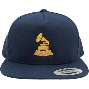 Grammys Official Merch Gold Gramophone Cap