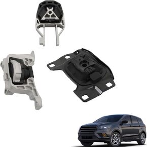 munirater 3PCS Engine Mount Set Replacement for 2013-2019 Escape A5592 A5520 A5612