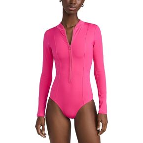 Good American Women's Zip Up One Piece