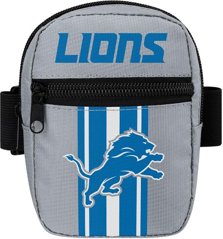 FOCO Detroit Lions NFL Striply Tumbler/Travel Mug Fanny Pack و Top and Front Sheippered Mobicts in Saudi Arabia