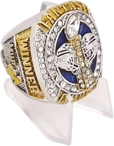 2022 Fantasy Football Championship Ring Trophy - Gold And Silver Plated | FFL Champion Ring in Saudi Arabia