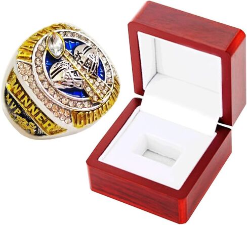 2022 Fantasy Football Championship Ring Trophy - Gold And Silver Plated | FFL Champion Ring in Saudi Arabia
