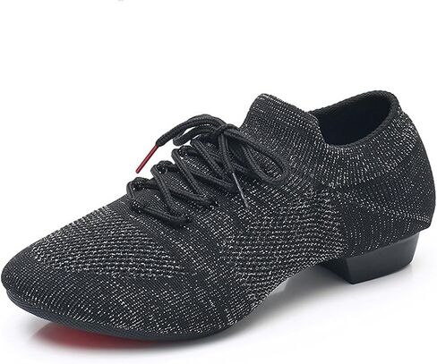 Rosefinch Women's Jazz Dance Shoes Knitted Yoga Latin Ballet Modern Dance Practice Shoes in Saudi Arabia