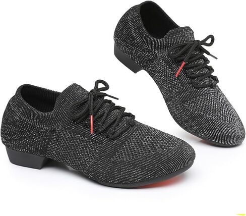 Rosefinch Women's Jazz Dance Shoes Knitted Yoga Latin Ballet Modern Dance Practice Shoes in Saudi Arabia