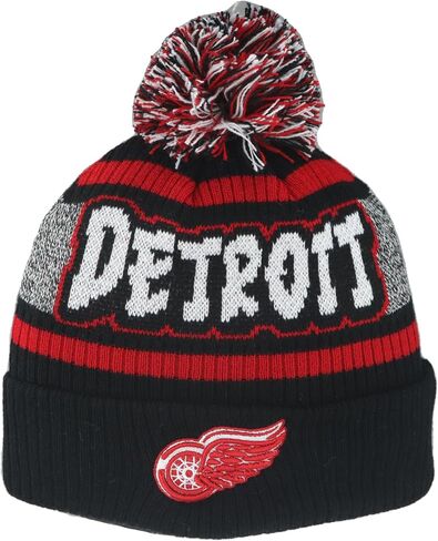 ZHATS Unisex Kid's NHL Officially Licensed Youth Beanie Pom Rogue in Saudi Arabia