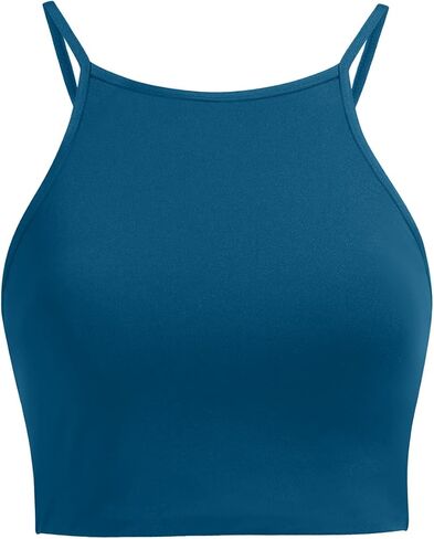 Aqua Eve Women Sport Bra Bikini Tops Racerback Swimsuit Top High Neck Bathing Suit Tops Tops Tops Tops No Lott in Kuwait