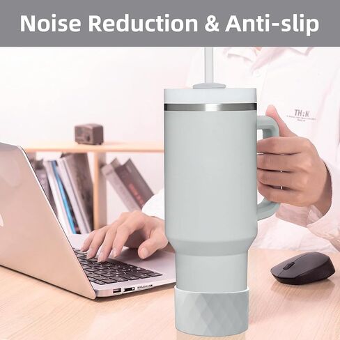 SHOW-YA Silicone Boot for 𝐒𝐭𝐚𝐧𝐥𝐞𝐲 𝐂𝐮𝐩 40oz - Protective Glitter Silicone Boot Sleeve Cover, BPA-Free Anti-Slip Bottom Cover, 𝐒𝐭𝐚𝐧𝐥𝐞𝐲 𝐂𝐮𝐩 𝐀𝐜𝐜𝐞𝐬𝐬𝐨𝐫𝐢𝐞𝐬 in Saudi Arabia