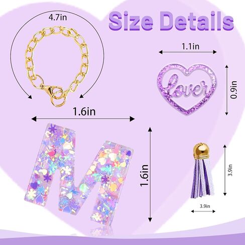 إكسسوارات سحر رسالة لكأس ستانلي ، سحر سلسلة مفاتيح رسائل مبدئية لطيفة مع حب ستانلي تورم in Kuwait