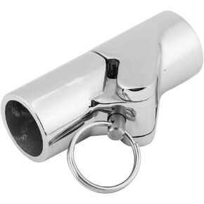 B088Fxqxs7, Boat Pipe Connector, Marine Stainless Steel Folding Swivel Coupling Tube Pipe Connector Boat Hardware Fitting(25mm)
