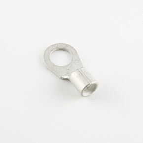 6 Ga. Ring Terminals, 3/8" Stud - (Pack of 10)