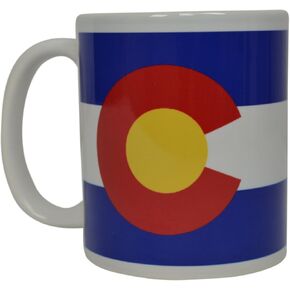 Rogue River Tactical Best Coffee Mug Colorado State Flag Novelty Cup Great Gift Idea For Men Women