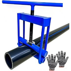 Gas Pipe Squeeze-Off Tool，Pipe Squeeze Off Tool，For 1/2-2.5in PE/PPR/PVC Plastic Water Pipe or Natural Gas Pipeline，Pipe Blocker，Water shut off tool（Blue） ﻿