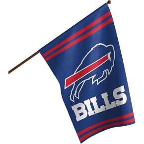 FOCO Buffalo Bills NFL Vertical Big Logo Flag