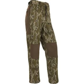 Drake Waterfowl Men's Non-Typical Endurance Soft Shell Durable Fleece Lined Camo Mid Season Hunting Pants, Mossy Oak Original Bottomland, X-Large
