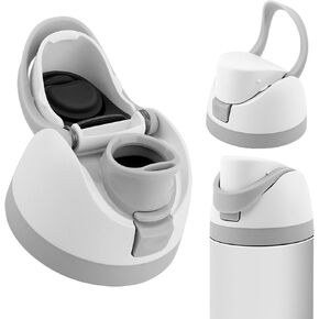 iayokocc Replacement Lid for Owala, One Button Water Bottle Lid, Non Slip Tumbler Replacement Lid Compatible with Owala Cup 16oz 24oz 32oz 40oz No Leakage Replacement Accessory