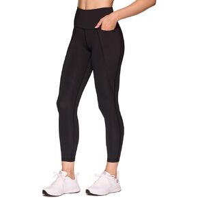 RBX Active Women's 7/8 Leggings, Quick Drying Squat Proof Gym Tights Ankle Length Workout Running Yoga Legging with Pockets