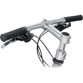 Bike Stem Raiser Handlebar Extender by Delta Cycle - Increases Bar Height Up to 4.6" - Riser Adapter for Mountain Bike (MTB), Hybrid, Road Bike, with Durable Aluminum Construction