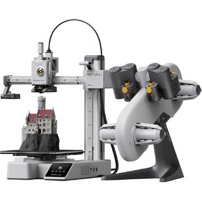 Bambu Lab A1 Mini Combo, A1 Mini 3D Printer and AMS lite, Support Multi-Color 3D Printing, High Speed & Precision, Full-Auto Calibration & Active Flow Rate Compensation, ≤48 dB Quiet FDM 3D Printers