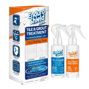 Tile & Grout Treatment Kit - Advanced Protection for Tile & Grout Surfaces - Repels Grime & Dirt Without Harsh Chemicals - 4.2 fl oz