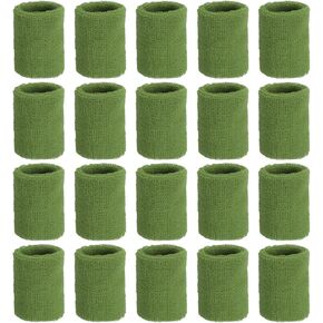 MECCANIXITY Wrist Sweatbands Sports Wrist Bands Sweat for Men & Women Athletic Absorbent for Basketball Football Tennis Soccer Running Working