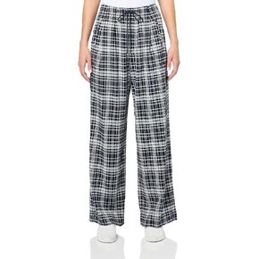 Tommy Hilfiger Women's Pleated Wide Leg Printed Sportswear Bottoms