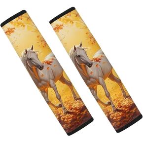 afpanqz 2 حزمة العلم الأمريكي عباد الشمس مقعد السيارة يغطي حزام الأمان للبالغين حزام الأمان وسادة وسادة قابل للتعديل العالمي لمعظم السيارات الكمبيوتر المحمول على ظهره حقيبة الأمتعة الأشرطة منصات الأصفر الوطني in Kuwait