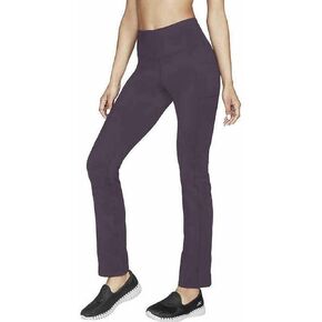 Skechers Women's Size S High Waist Stretch Pants w/Pockets Purple