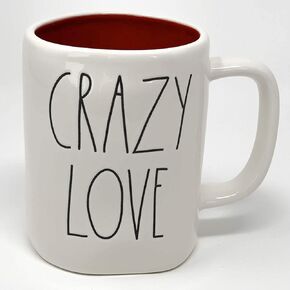 Rae Dunn by Magenta Crazy Love Ceramic Coffee Mug
