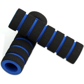 1Pair Blue Black Nonslip Foam Sponge Bike Motorcycle for Bicycle Handle Bar Grip Cover Bike Handlebar Tape Easy Installation Use Safety,Handlebars, Headsets and Stems,Sports and Outdoors