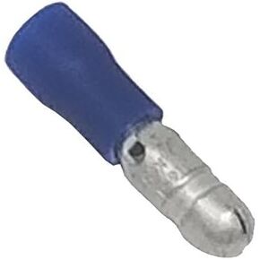 16-14 Ga. 0.180" Dia. Male Insulated Bullet Terminals - (Pack of 50)