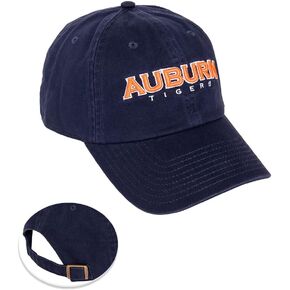 Desert Cactus Auburn University Baseball Hat AU Tigers War Eagle Brimmed Embroirderd Hats Cap Adjustable Cloth Strap Adult (Style E1)