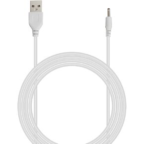 Charger Cord Replacement for Bitvae Electric Toothrush D2/S2, C2 Water Flosser, USB DC Charging Cable 5 FT, White