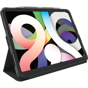 GEER4 BROMPTON + FOLIO CASE لـ 11 "iPad Pro و 10.9" iPad Air (2020-2022 إصدارات) خفيفة الوزن ، 6.5 قدم D30 Drop Protection ، Black
