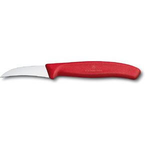 Victorinox VIC-6.7501 Swiss Classic Paring 2½" Shaping Spear Point Blade 5/8" Width at Handle Red