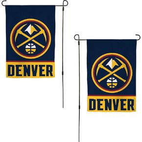 Desert Cactus Denver Nuggets DN Garden Flag – 19 x 12 inch NBA Denver Nuggets Team Banner, For Outdoor Display and Events (Design A)