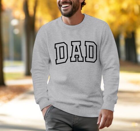 Astanfy Mom Swefshirt Dad Sweatshirt: Mom and Dad Tirts Operfors Adports Francancy Fall Fall Crewneck Sweatshirts in Kuwait