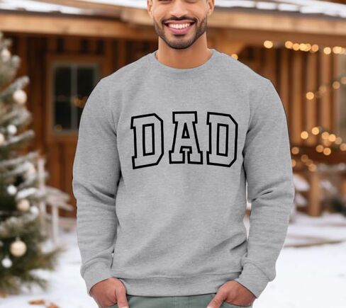 Astanfy Mom Swefshirt Dad Sweatshirt: Mom and Dad Tirts Operfors Adports Francancy Fall Fall Crewneck Sweatshirts in Kuwait