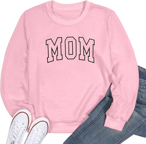 Astanfy Mom Swefshirt Dad Sweatshirt: Mom and Dad Tirts Operfors Adports Francancy Fall Fall Crewneck Sweatshirts in Kuwait