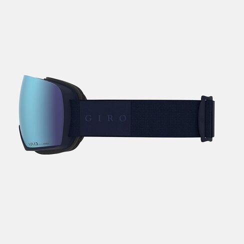 Giro Article Asian Fit Ski Goggles - نظارات التزلج على الجليد للرجال - حزام أحادي في منتصف الليل مع عدسات أشعة تحت الحمراء/حية in Kuwait