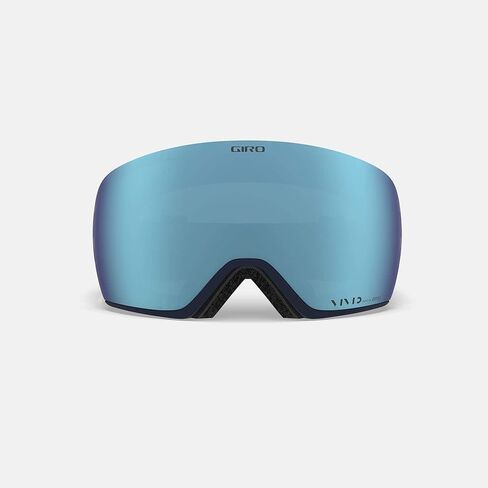 Giro Article Asian Fit Ski Goggles - نظارات التزلج على الجليد للرجال - حزام أحادي في منتصف الليل مع عدسات أشعة تحت الحمراء/حية in Kuwait