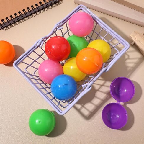 Toyvian 25 PCS كرات يانصيب البلاستيك جوفاء لتصويت مربع ، كرات ألواح الحفلات الكرات الترفيهية للعبة الطاولة ، 4 سم ، لون عشوائي in Kuwait