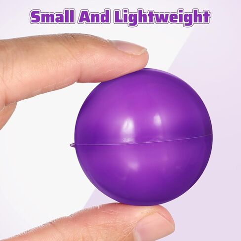 Toyvian 25 PCS كرات يانصيب البلاستيك جوفاء لتصويت مربع ، كرات ألواح الحفلات الكرات الترفيهية للعبة الطاولة ، 4 سم ، لون عشوائي in Kuwait