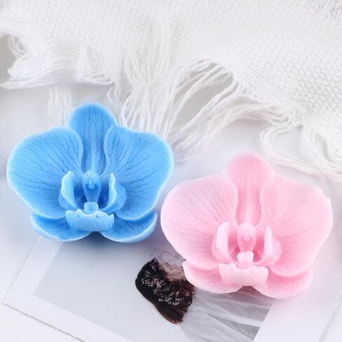 Phalaenopsis Candle Silicone Mold Orchid Candle Molds Flower Candle Molds Phalaenopsis Silicone Mold for Candle Home Decorate Mold Candle Making Mold in Kuwait