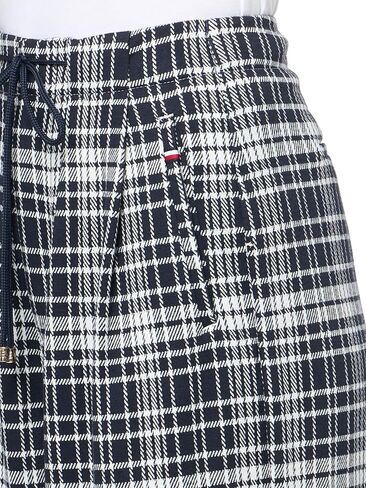 Tommy Hilfiger Women's Pleated Wide Leg Printed Sportswear Bottoms in Saudi Arabia