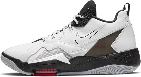 Nike Air Jordan Zoom '92 Men's Sneaker Shoes (White/Black/Gym Red/Wolf Grey, US Footwear Size System, Adult, Men, Numeric, Medium, 9) in Saudi Arabia