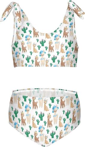 Pugs Pugs Flowers Butterflies Girls Bikini مجموعات 2 قطعة السباحة بدلة السباحة ملابس السباحة in Kuwait