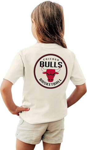 Blue 84 Usisex Kid's NBA NBA مرخص رسميًا من T-Shirt Ringspun Front/Back Ivory in Saudi Arabia