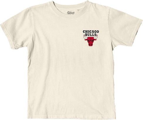 Blue 84 Usisex Kid's NBA NBA مرخص رسميًا من T-Shirt Ringspun Front/Back Ivory in Saudi Arabia