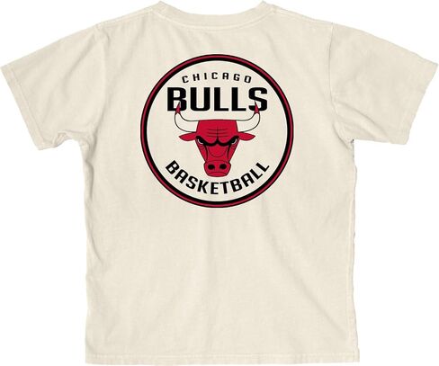 Blue 84 Usisex Kid's NBA NBA مرخص رسميًا من T-Shirt Ringspun Front/Back Ivory in Saudi Arabia